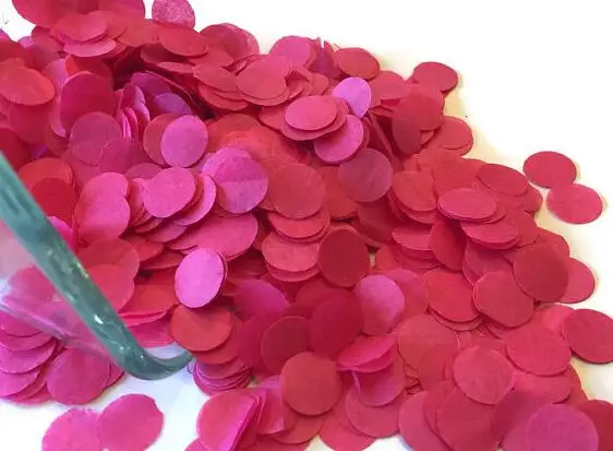 hot pink Металлические золотые конфетти ткани Свадебный десерт торт пирог бар украшения ИД стол китайский год праздник вечерние воздушные шары - Цвет: hot pink