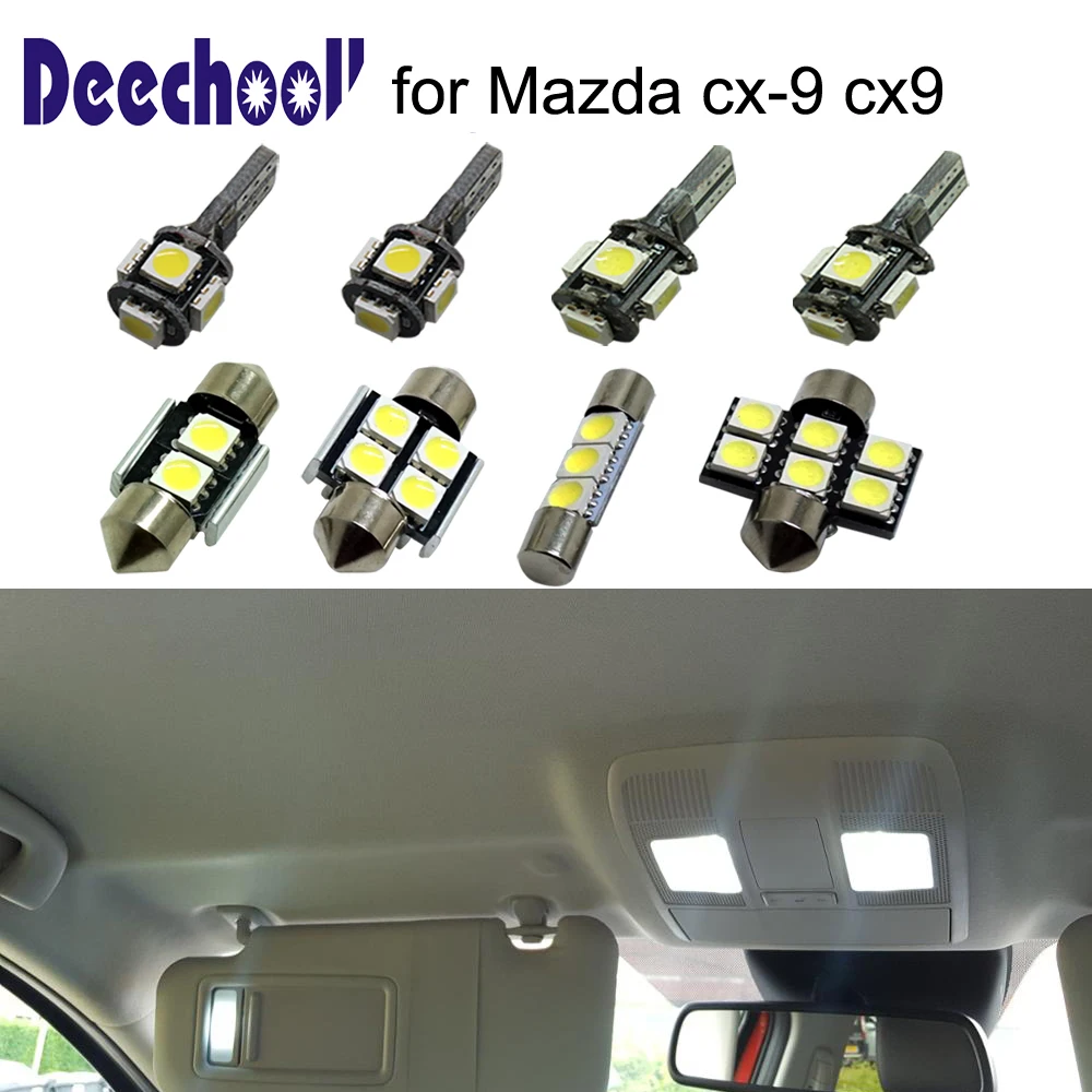 Светодиодное освещение для салона автомобиля deechooll 9 светодиодный т. Mazda CX 07 12 Canbus