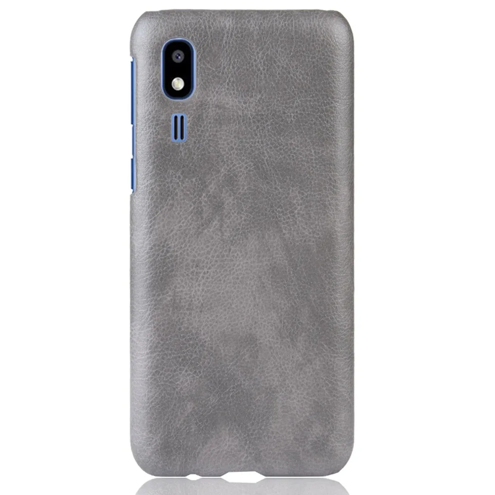 Чехол для Samsung Galaxy A2 Core из искусственной кожи с рисунком кожи литчи, жесткий телефонный чехол A2Core SM-A260F/DS.