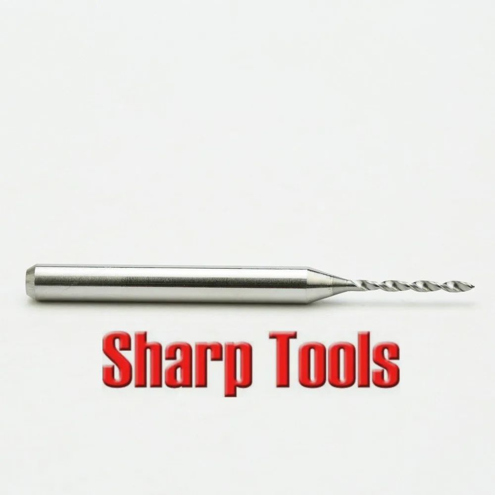 Острые мини-Фрезы с ЧПУ 0 1-1 мм фрезы из карбида вольфрама