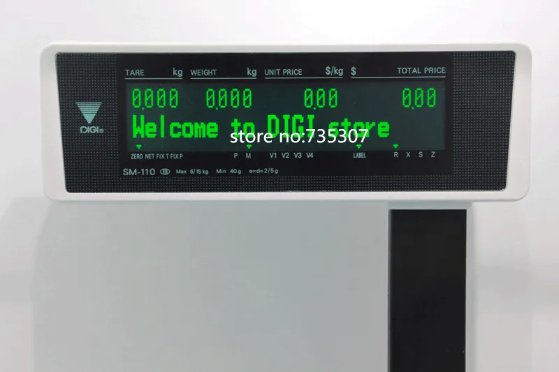 Новые оригинальные цифровые весы DIGI SM110P PLUS электронные с цифровым дисплеем SM-110 P +