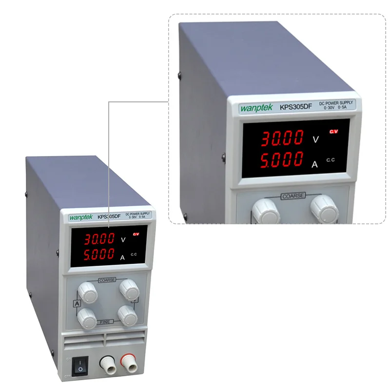 KPS305DF 0 30 в/0 5A 110 в 230 1 в/0.001A ЕС светодиодный цифровой Регулируемый переключатель DC