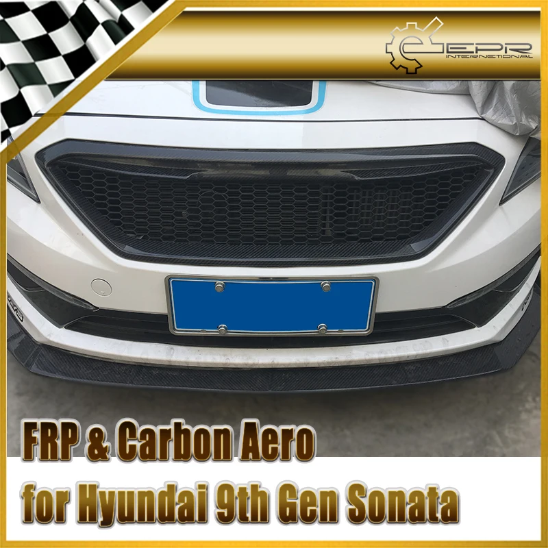 Автомобильный Стайлинг для Hyundai 9th Gen Sonata LF углеродное волокно MS Стиль передний