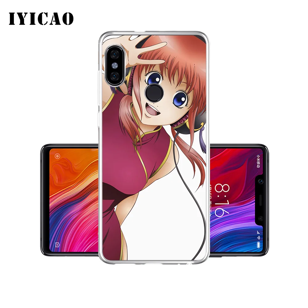IYICAO Kagura Sadaharu gintama Мягкий силиконовый чехол для телефона Xiaomi Mi 9 8 SE 6 A1 A2 Lite F1 MIX2S MIX3