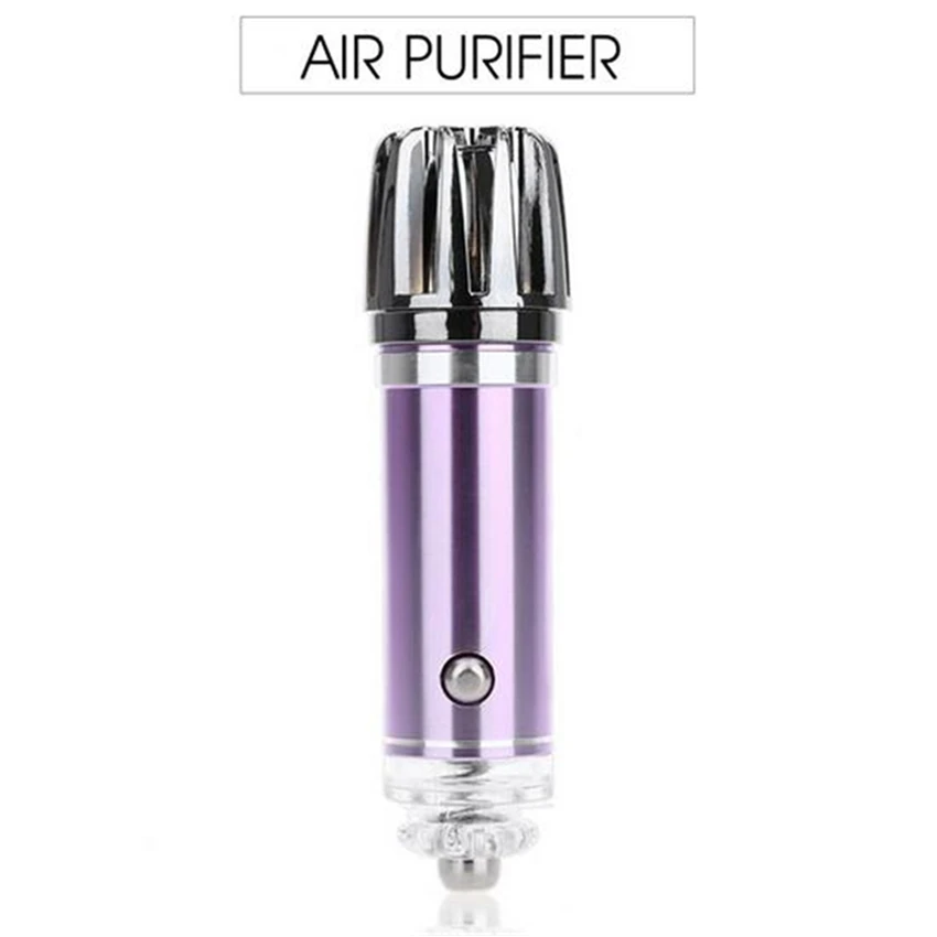 1Pcs New Arrived 12V Mini Auto Car Fresh Air Ionic Purifier Oxygen Bar Ozone Ionizer Cleaner Freshener Tools | Автомобили и