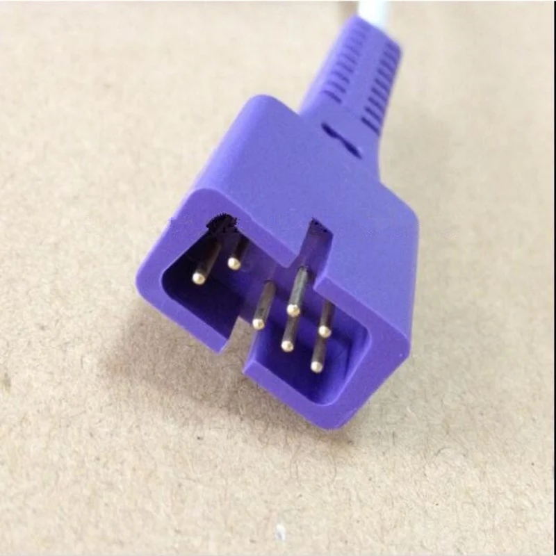 Силиконовый датчик насыщенности кислородом совместимый с Nellcor DB7 Pin для взрослых