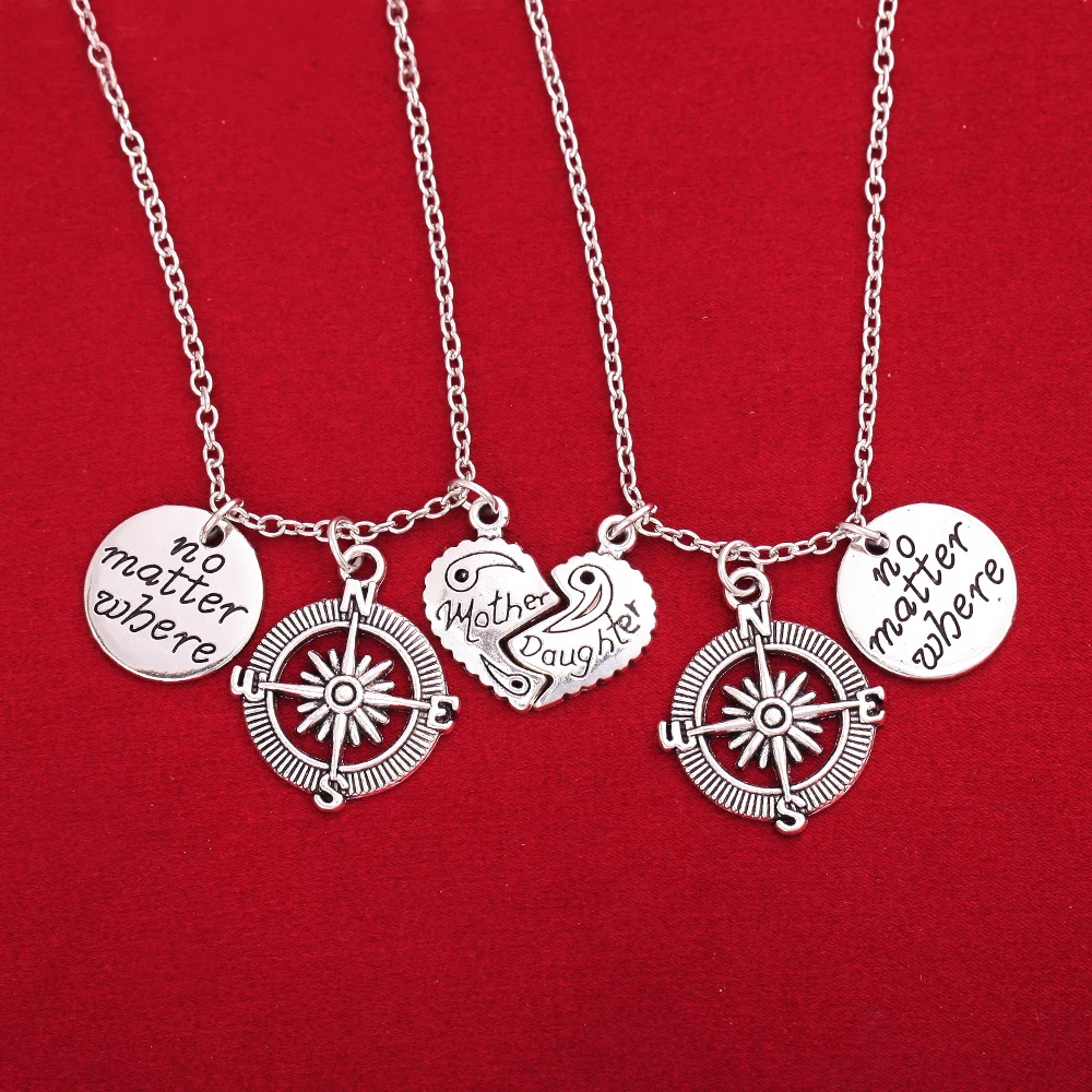 Двойное ожерелье для матери и дочери независимо от того где товар 2 половины