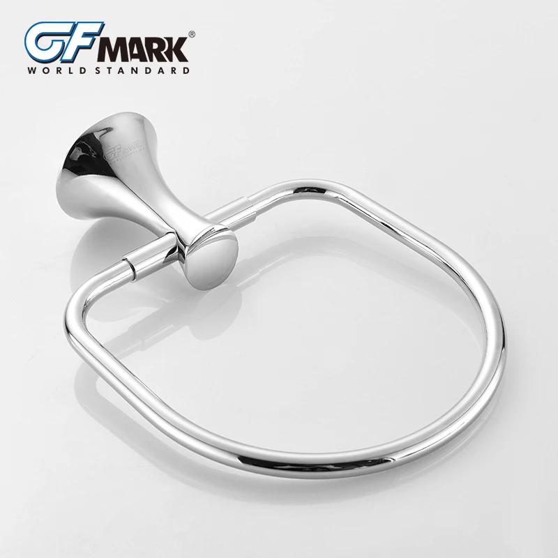 GFmark настенные кольца для полотенец хромированные вешалки туалетных держатели