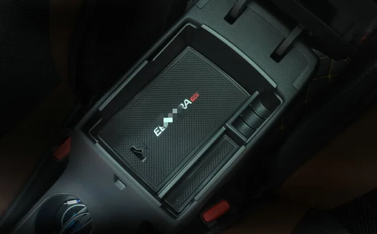 Подлокотник коробка для хранения для hyundai Elantra Avante AD- центральная консоль ящик для перчаток лоток держатель Чехол Органайзер для автомобиля
