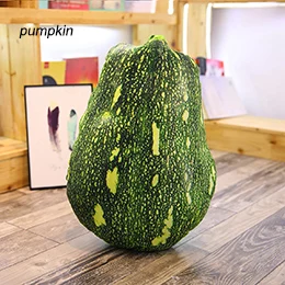 Pumpkin 22 фрукты овощи в форме плюшевые игрушки подушка валик клубника манго дуриан киви лук брокколи морковь реалистичный Декор - Цвет: Pumpkin