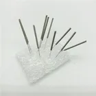 500 шт., одноразовые иглы для акупунктуры лица, 0,16 х7 мм