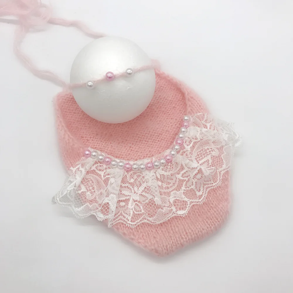 

Newborn Photography Props Mohair Baby Photography Clothing Baby Headband+Jumpsuit Set Baby girl Photo Props babies Accessories