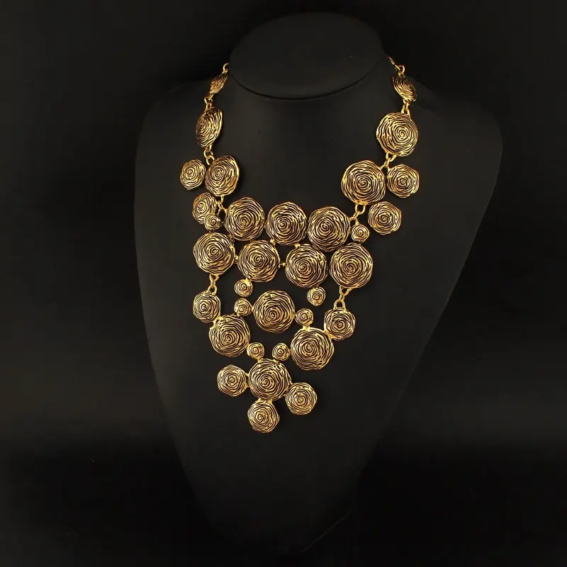 Женское винтажное массивное ожерелье MANILAI модные ювелирные изделия в богемном