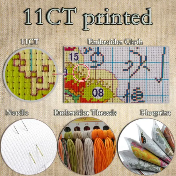 Набор для вышивки крестиком сливовое дерево сделай сам|cross stitch kits|stitching kit cross