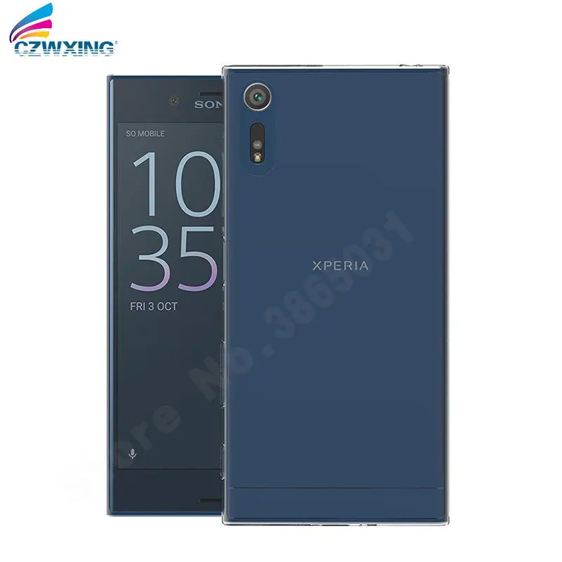 Чехол для Sony Xperia XZ силиконовый прозрачный чехол из ТПУ телефона Dual F8332 F8331 / XZs G8232