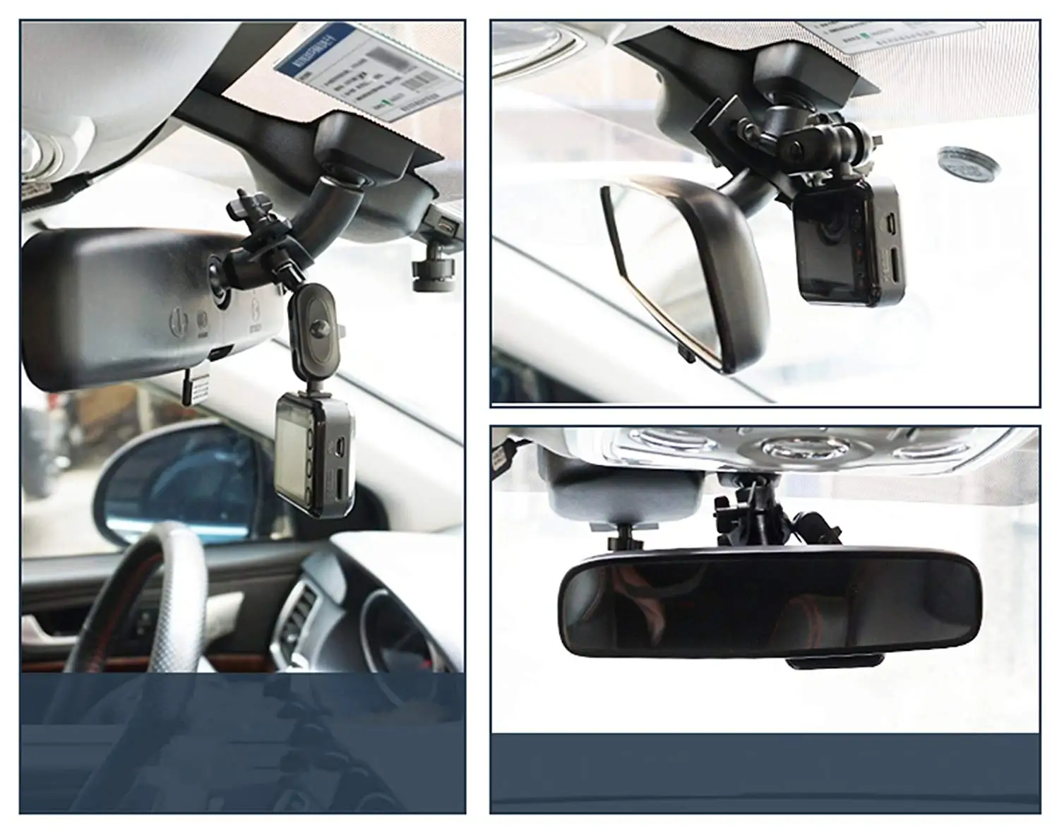 Набор для крепления зеркала Pruveeo Dash Cam для 95% Dash Cam и gps