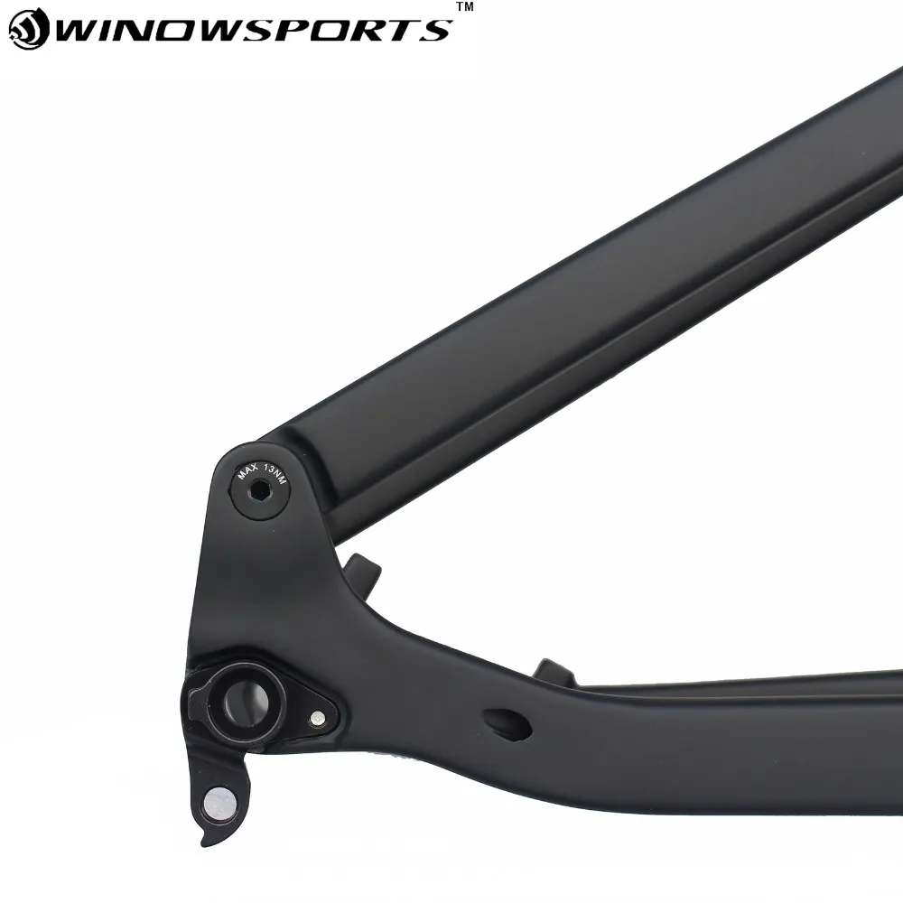 Полная подвеска рама карбоновая для горного велосипеда 29er Boost 148*12 XC Carbon Размер 15