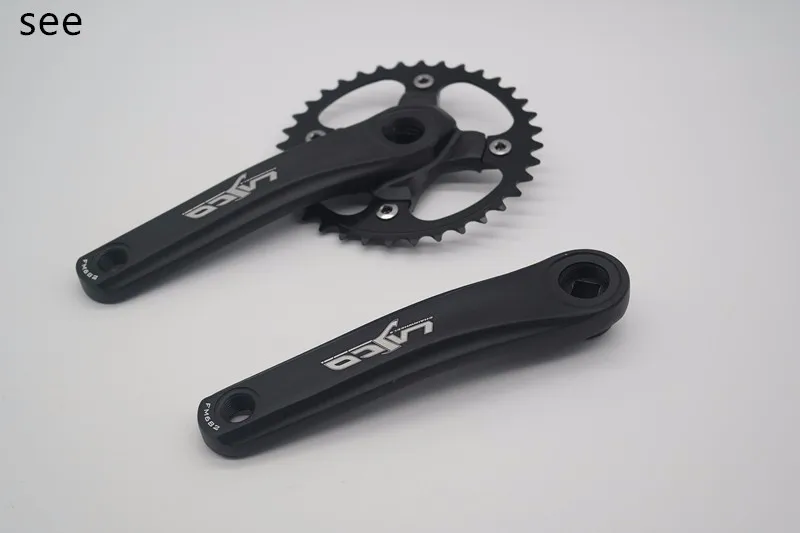 Тайвань LASCO RL 170 мм 36 т BMX велосипед действие на велосипедный шатун бензопила высокопрочный алюминиевый сплав Односкоростной