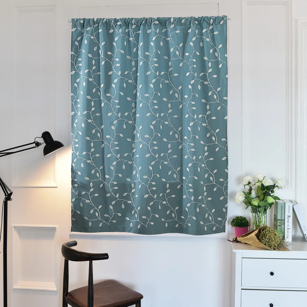 DIDIHOU римская Короткая занавеска воздушный шар тени Цветочная вышивка