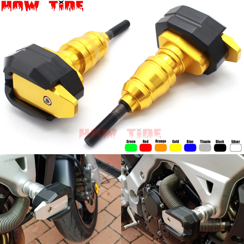 

Слайдеры рамы с ЧПУ, защитная накладка для защиты от падения для Honda CB500F/X 2013-2018 CB400 F/X, защитные стойки от падения