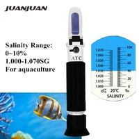 portable hand held salinity salt 0 10 refractometer led light meter tester for aquarium fishery tanks 40 off