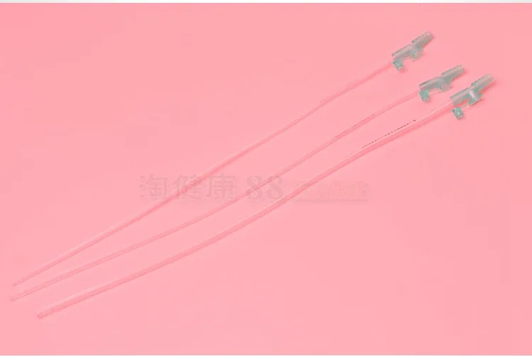 100 шт F8/F10/F12/F14/F16 взрослая/Детская медицинская полость рта стерильный ПВХ всасывающий катетер бытовой ручной аспиратор от мокроты трубка