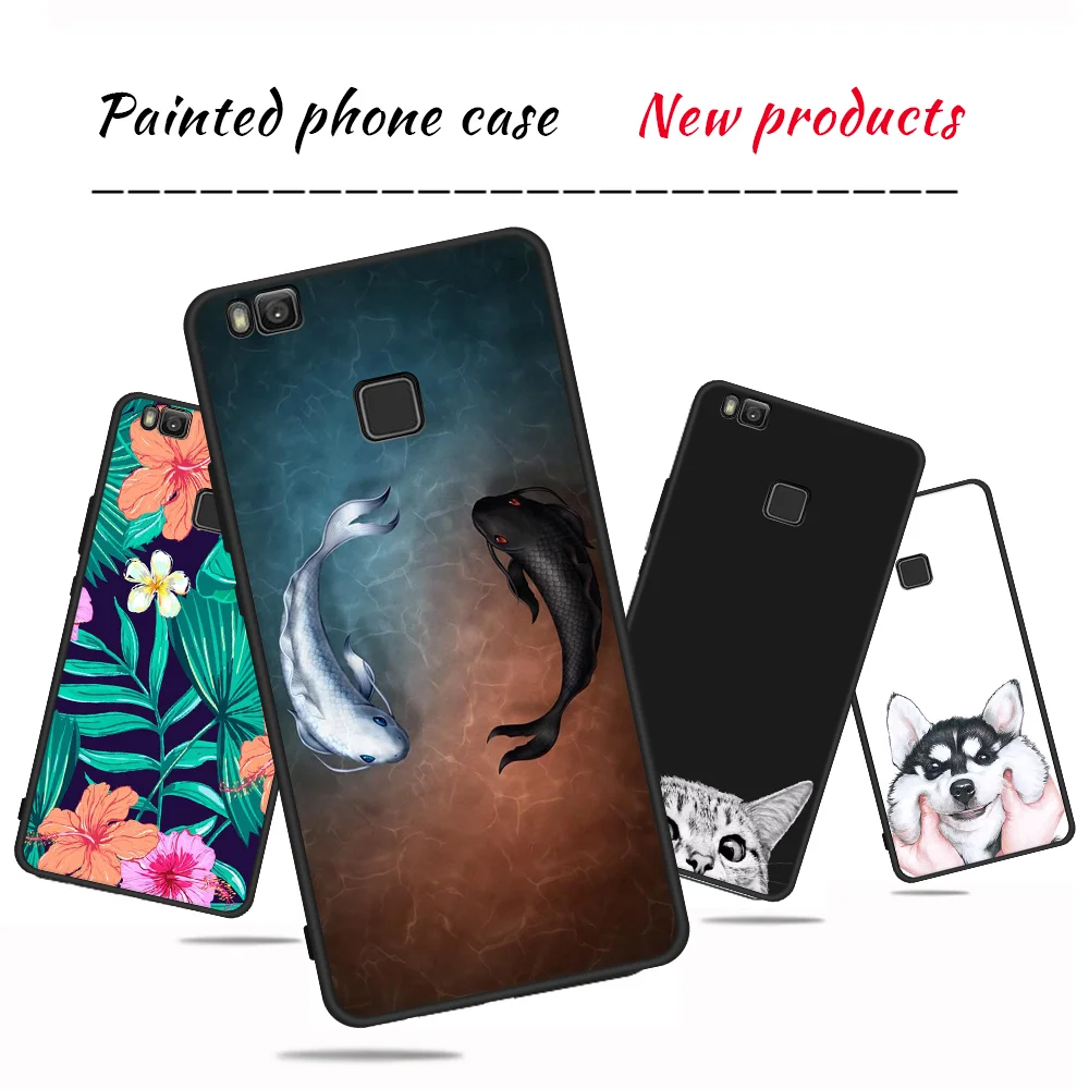 Модный чехол с красочным узором для huawei Honor 8 9 P20 mate 10 Lite Y9 P9 P10 P8 Nova 2i Enjoy8 Plus