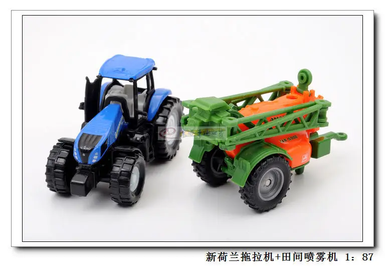 Siku 1668 New Holland трактор с опрыскиватель металлического сплава модель автомобиля