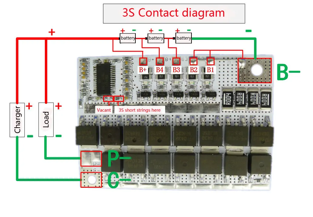 Aihasd 12 6 V 100A 3S BMS защитная печатная плата литий ионной батареи LMO Ternary|bms li-ion|3s bmsprotection