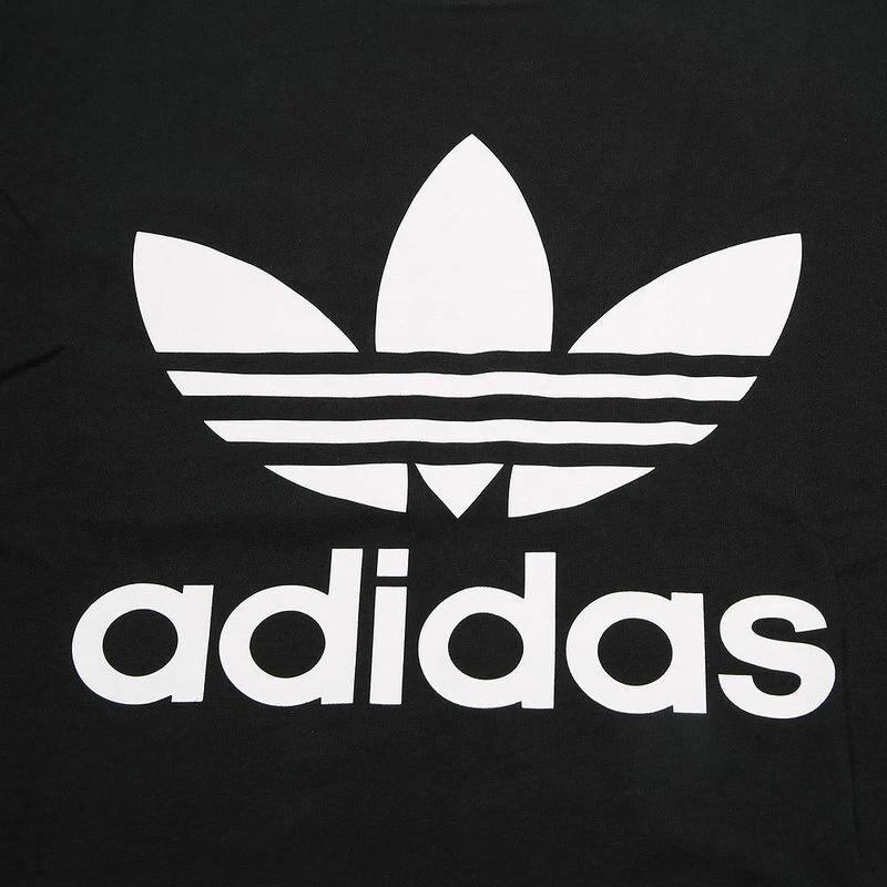 Оригинальная футболка с тройной фольгой Adidas Original женские футболки коротким