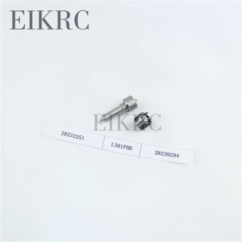 

Full set of L381PBD nozzle 28239294 valve assemblies for fuel injector 28232251 repair kit