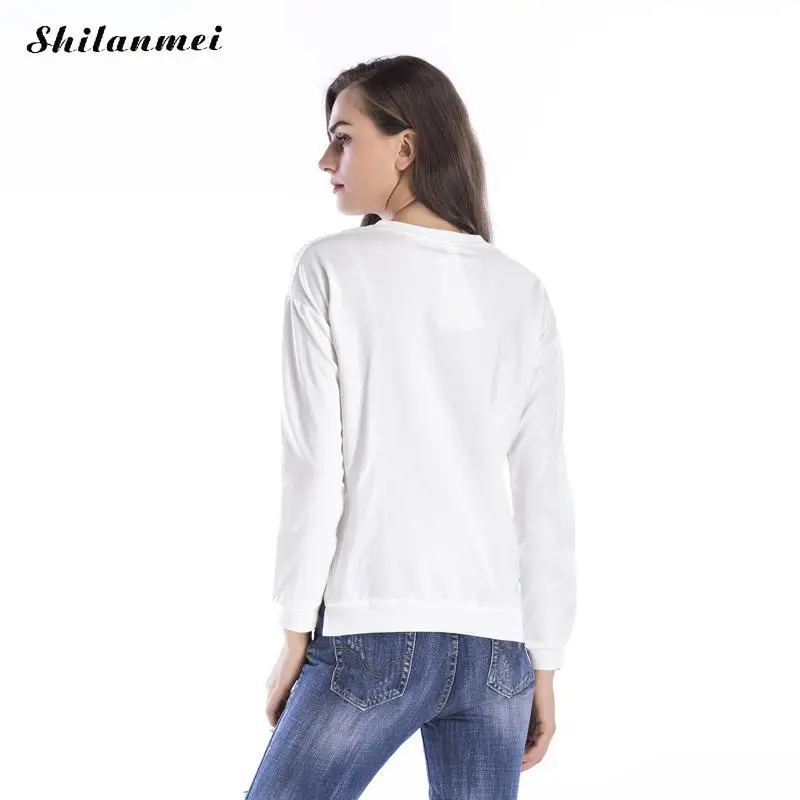 Рождество изображениями животных укороченный топ Для женщин вышитые уличной