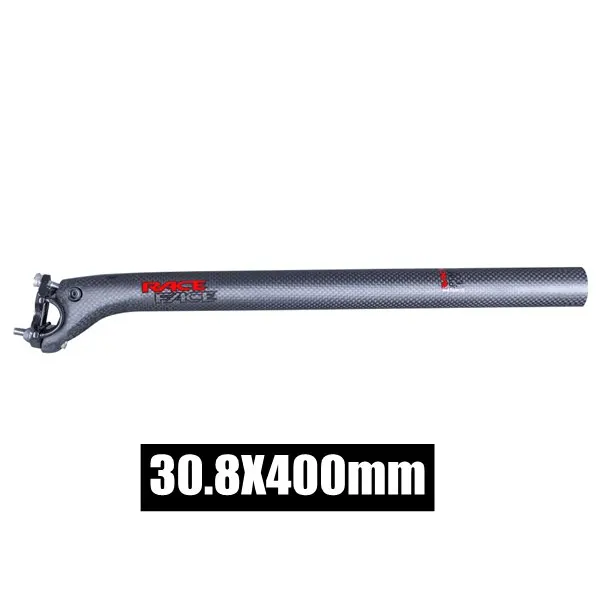 30.8X400mm Гонка лицо рядом карбоновый Подседельный штырь матовый шоссейный велосипед горный велосипед MTB велосипед Велосипеды Подседельный штырь 27,2/30,8/31,6*350/400 мм - Цвет: 30.8X400mm