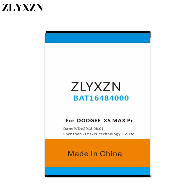 4600 мАч BAT16484000 Батарея Для DOOGEE X5 MAX Pro мобильного телефона | Мобильные телефоны и