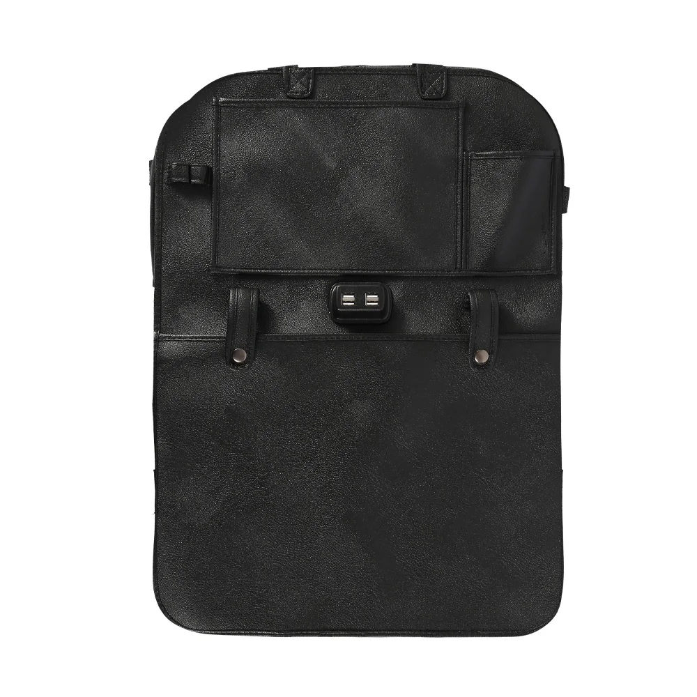 ODOMY 2 шт. USB Универсальная автомобильная сумка для хранения на спинку сиденья из