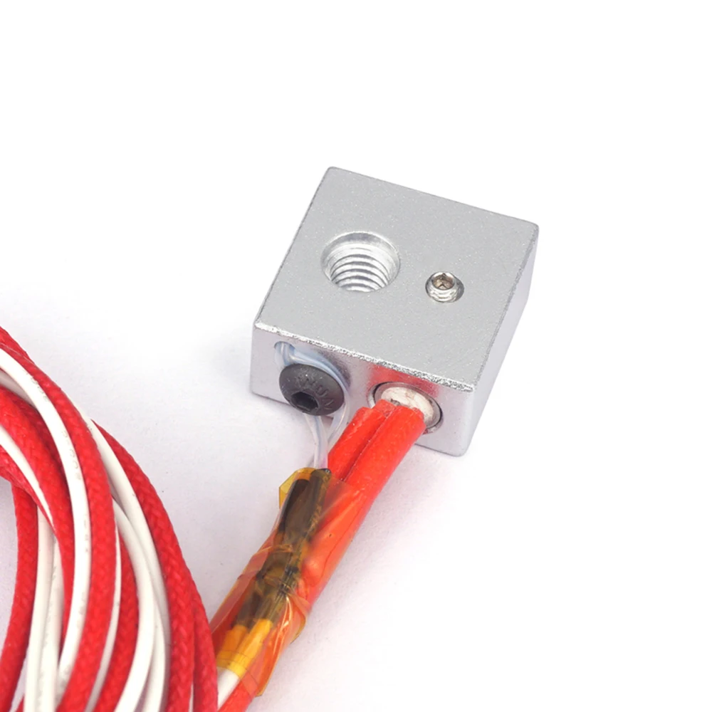 DIY горячий комплект нагревательный Алюминиевый Экструдер для нагревательного