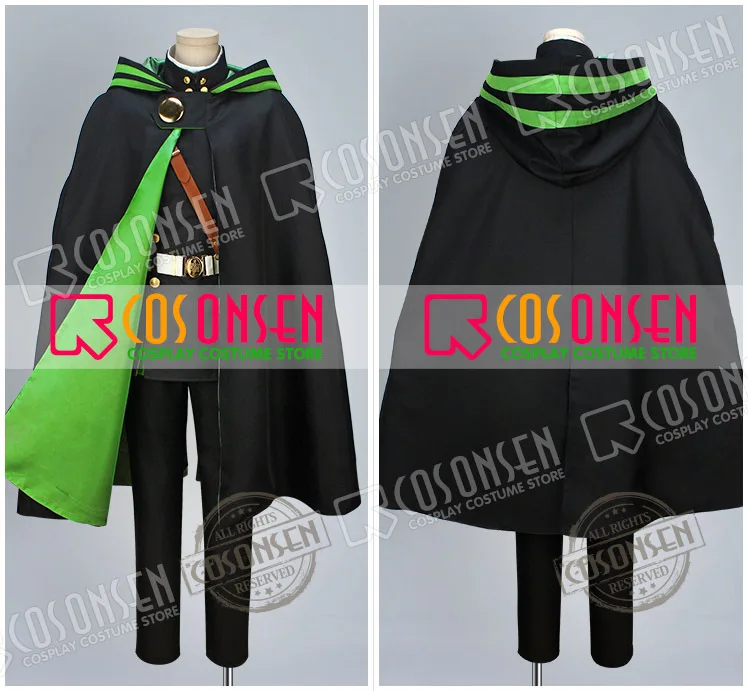 Костюм для косплея ONSEN Owari no Serafu Seraph of the End Yoichi Saotome все размеры|owari seraph|cosplay owari