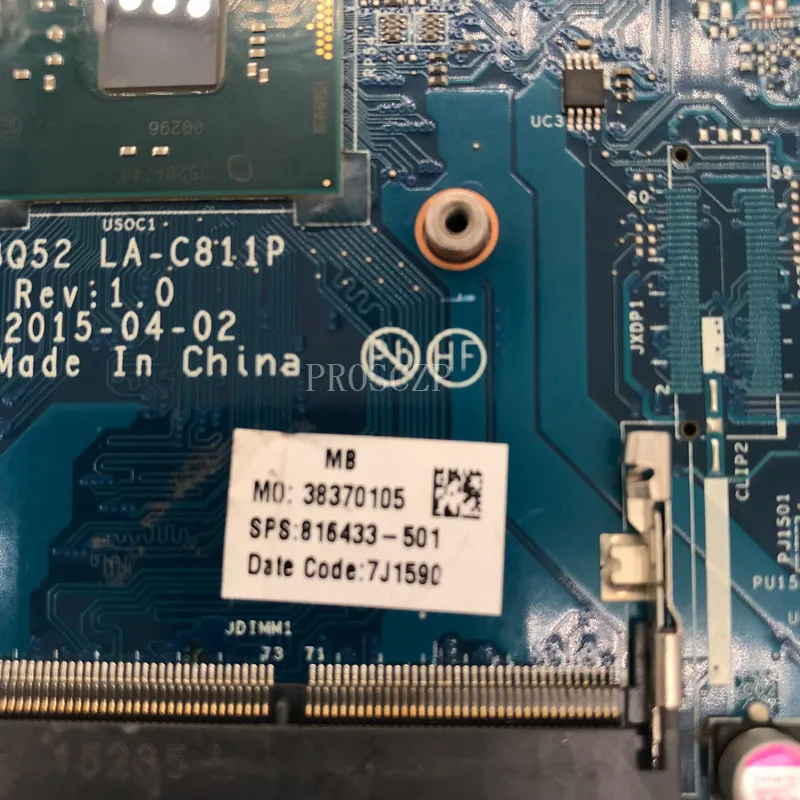 Бесплатная доставка Для E6540 Материнская плата ноутбука CN-0H8XNK 0H8XNK H8XNK VALA1 LA-9414P Pga 989