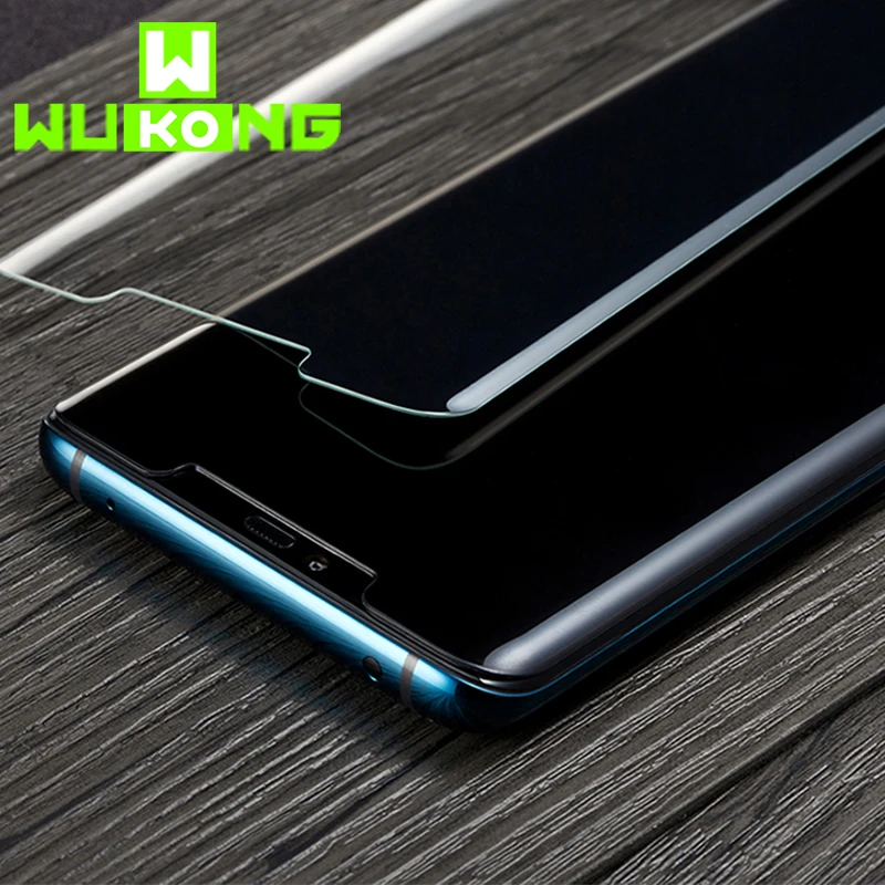 WK УФ жидкий Полный Клей протектор экрана для Samsung S10e S10 Plus полное покрытие