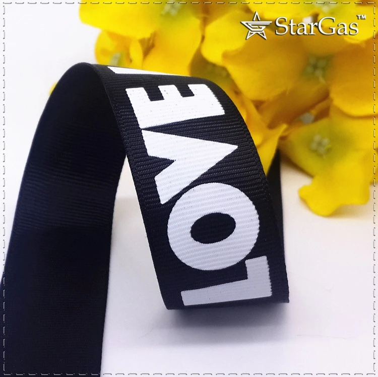 Черная Нижняя надпись LOVE 1 дюйм (2 5 см) м/лот ленты с надписью пояс для шитья ручной
