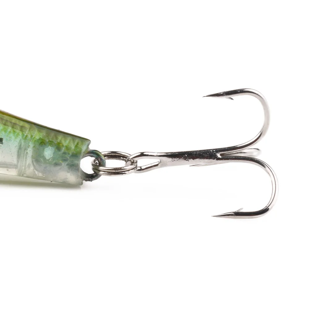 HENGJIA 8 3 г Minnow Рыбная приманка вобблер 3D бионические приманки для рыбной ловли как