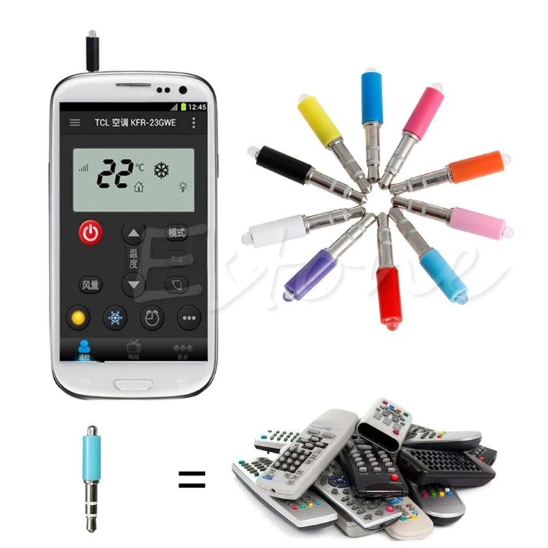 Горячий Универсальный Мини 3 5 мм ИК инфракрасный пульт дистанционного