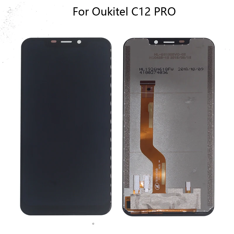 Оригинальный Для OUKITEL C12 PRO ЖК дисплей стеклянная панель сенсорный экран