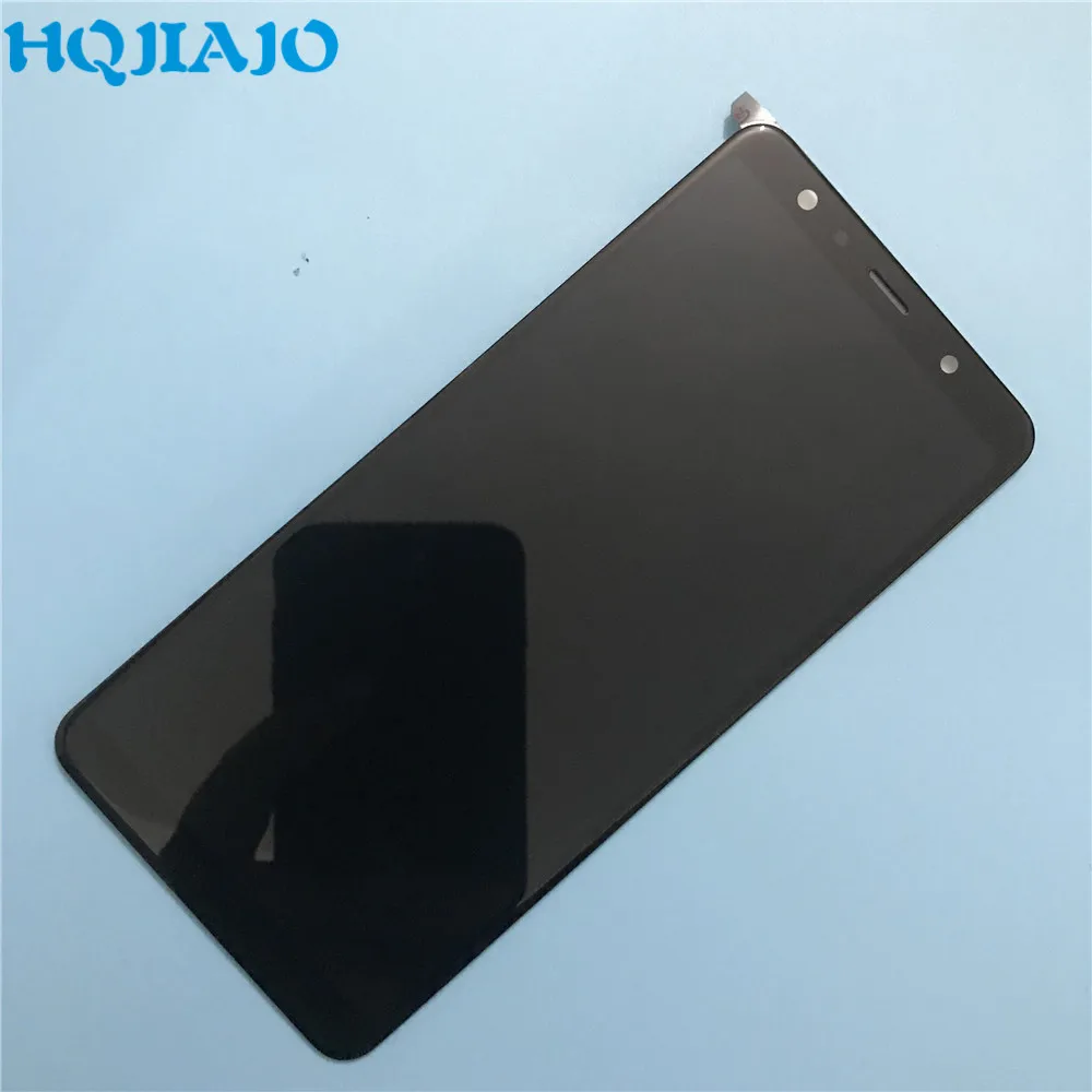 ЖК дисплей 6 шт./лот 0 ''для Samsung A7 2018 A750 A750F A750FN с сенсорным экраном и