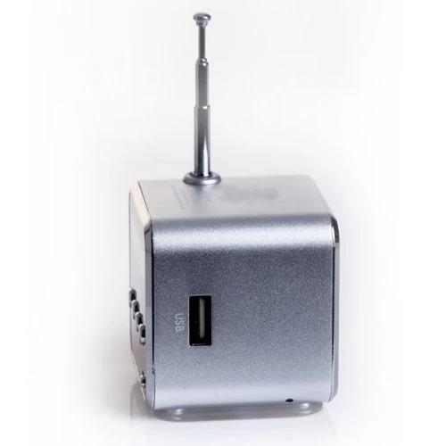 TD-V26 Haut-parleur портативный Mini et Digital avec Micro SD/TF/USB/FM-Argent | Электроника