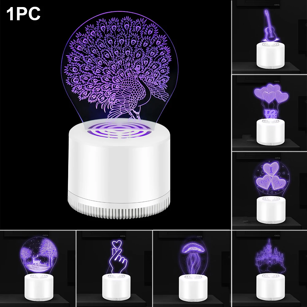 Москитная убийца лампы УФ-офис электрическое всасывание Тип USB Мощность 3D