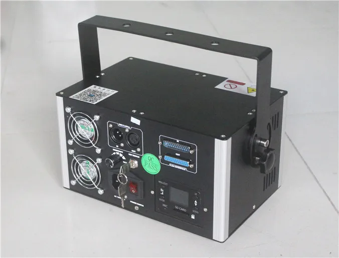 ILDA+SD Card Display 110V 240V Green Meteor Stage Lighting Mini Laser Projector for Party DJ | Лампы и освещение
