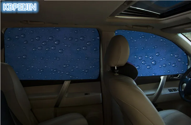 4 шт. автомобильный Стайлинг магнитные боковые окна солнцезащитные шторы