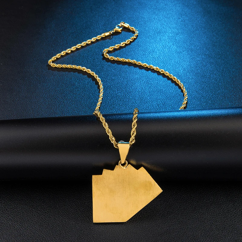 D&ampZ INS Fashion Playing Cards Pendant Necklace Micro Paved Zircon Poker Card Necklaces for Men Street Jewelry |