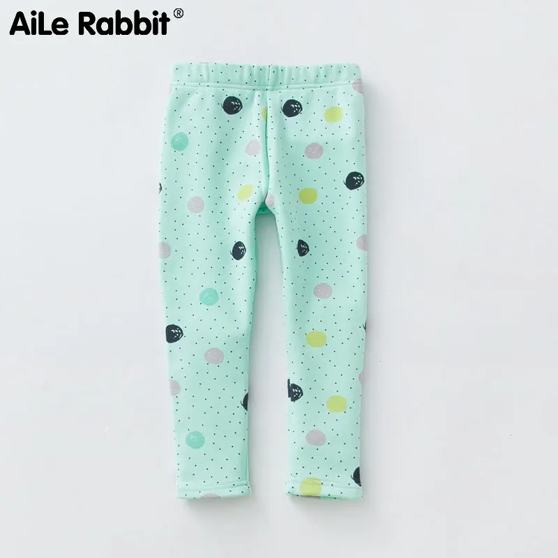 Детское утепленное нижнее белье AiLe Rabbit в европейском и американском стиле|Брюки|